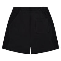 Squash Logo Flock Short | Black