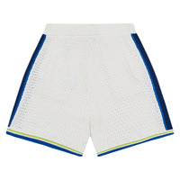 Crochet Short | White/Blue