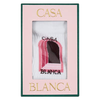 Gradient Arch Sock | White/Pink/Aubergine