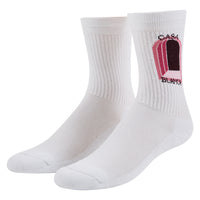Gradient Arch Sock | White/Pink/Aubergine