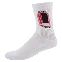 Gradient Arch Sock | White/Pink/Aubergine