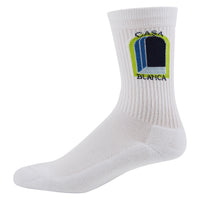 Gradient Arch Sock | White/Blue/Lime