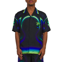Sporchid Silk Shirt | Black