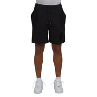 Squash Logo Flock Short | Black