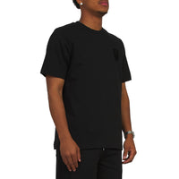 Squash Logo Flock Tee | Black