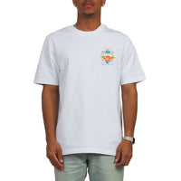 Flower Court Icon Tee | White