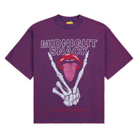 Midnight Snack Tee | Washed Purple