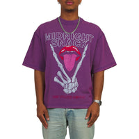 Midnight Snack Tee | Washed Purple