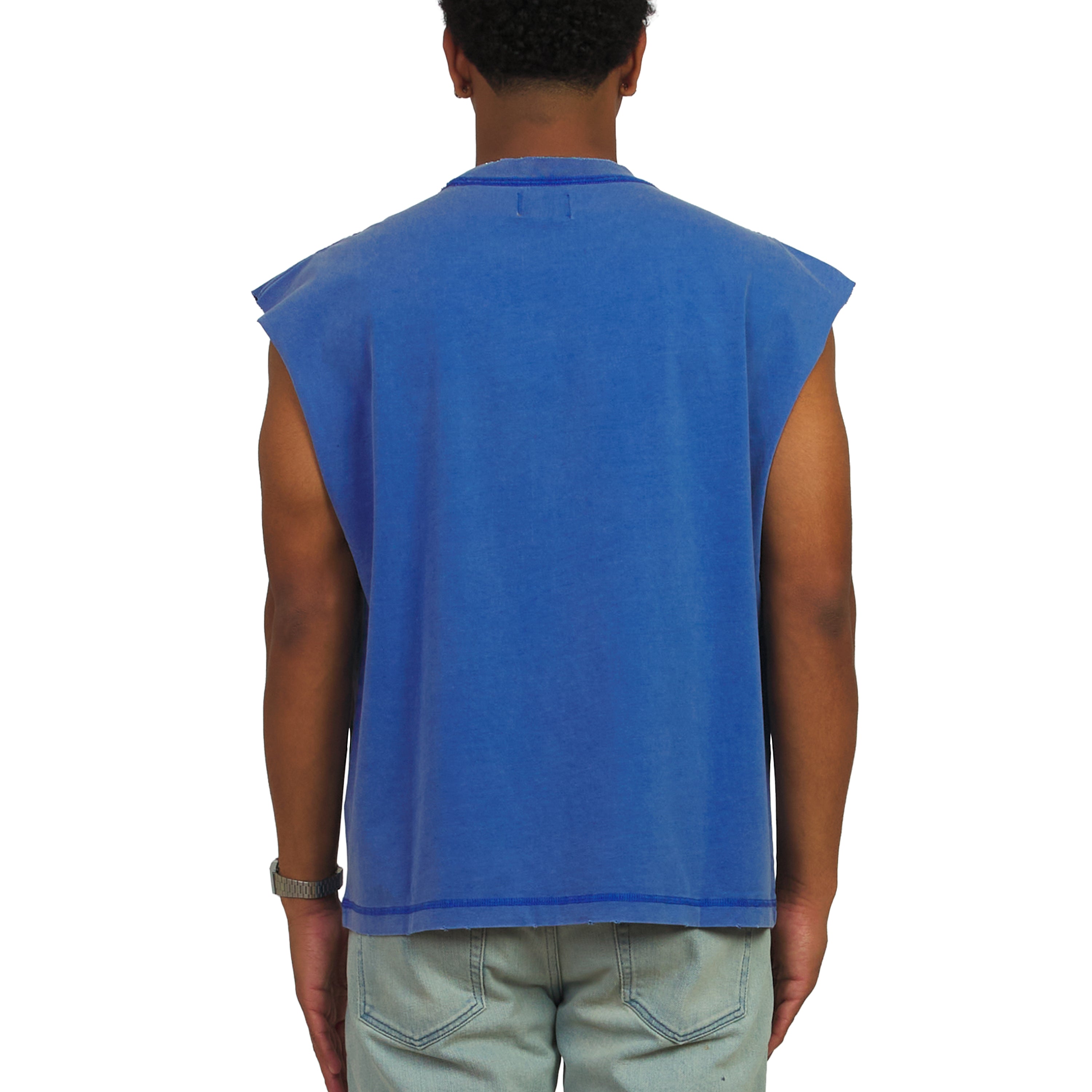 Midnight Snack Sleeveless Tee | Blue – Capsule NYC