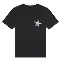 Star Wordmark Tee | Black