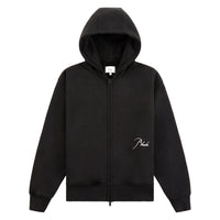 Classique 2 Zip Hoodie | Black/White