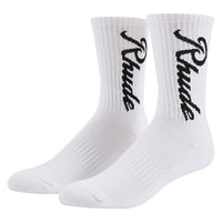Destinado Script Sock | White/Black