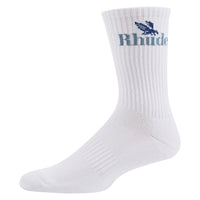 Rossa Logo Sock | White/Blue