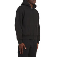 Classique 2 Zip Hoodie | Black/White