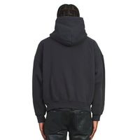 Eagle Pass Zip-Up Hoodie | Vintage Black/White