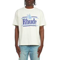 Rossa Tee | Vintage White/Blue