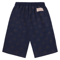 Dry Monogram Sweatshort | Vintage Navy/Orange