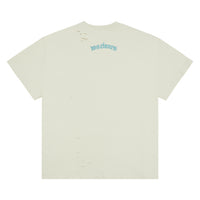 Patch Star Head Tee | Ivory/Blue
