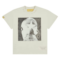 Patch Star Head Tee | Ivory/Black
