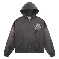 Carrying The Message Zip Hoodie