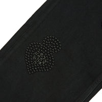 Diamond Denim | Black Waxed/Black