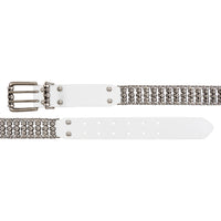Skullroller Belt | White