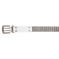 Skullroller Belt | White