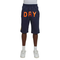 Dry Monogram Sweatshort | Vintage Navy/Orange