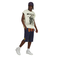 Dry Monogram Sweatshort | Vintage Navy/Orange