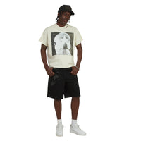 Patch Star Head Tee | Ivory/Black
