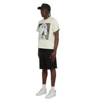 Patch Star Head Tee | Ivory/Black