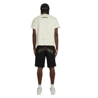 Patch Star Head Tee | Ivory/Black