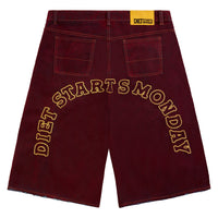 Arch Denim Short | Red