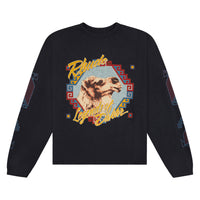 Legends Of Dakar L/S Slub Tee | Black/Multi