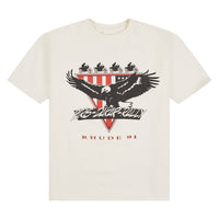 Stage Racing Tee | Vintage White/Black/Red