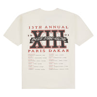 Stage Racing Tee | Vintage White/Black/Red