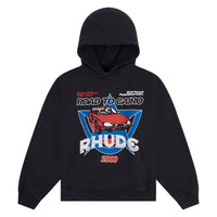 Road To Cairo Hoodie | Vintage Black/Red/Blue