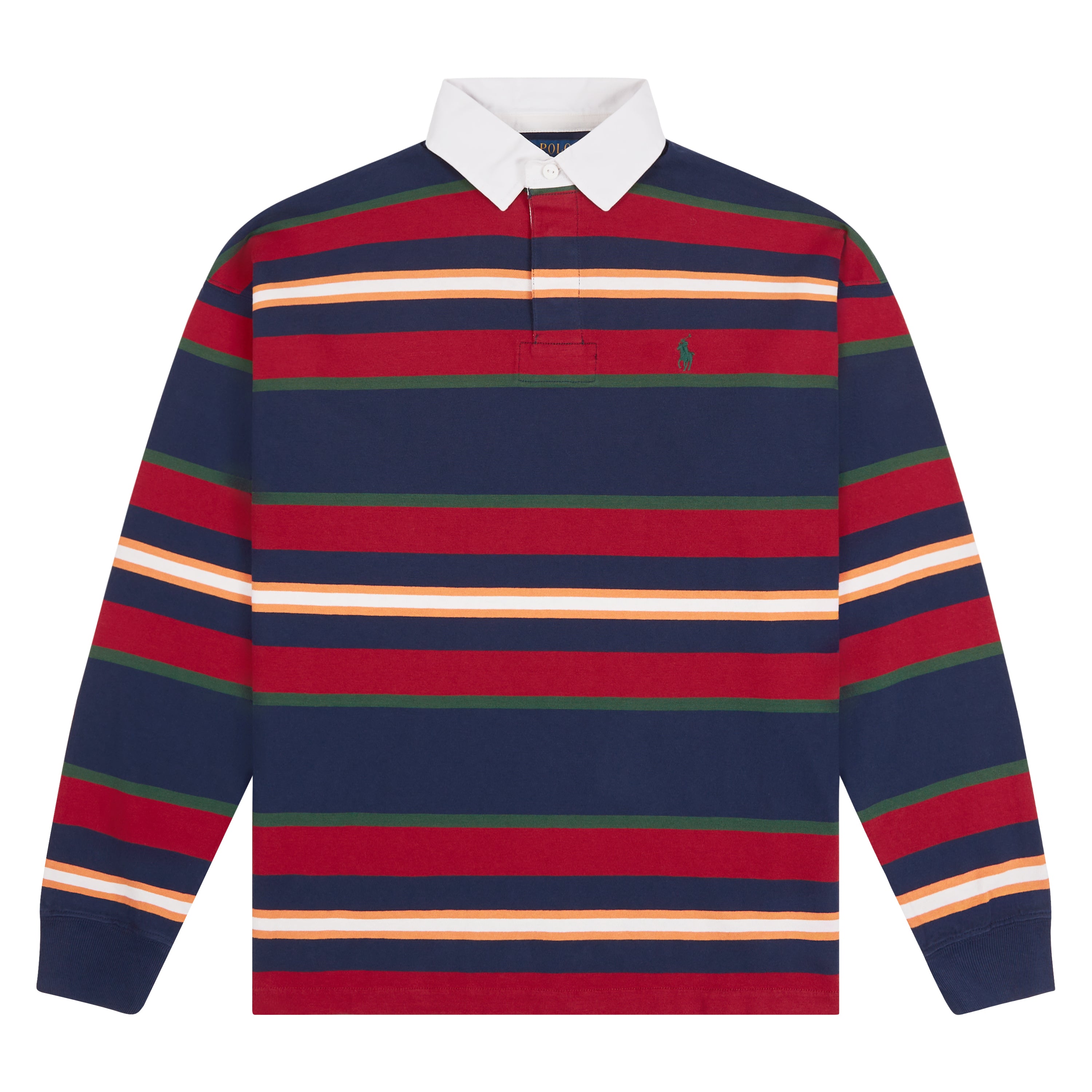 Striped Rugby Shirt | Newport Navy/Multi – Capsule NYC