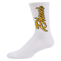 Legends Script Sock | White/Yellow/Black