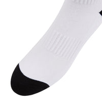 Contrast Script Logo Sock | White/Black