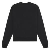 22 Leather Patch Sweatshirt | Black - Capsule NYC