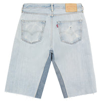 Cowrie Shell Denim Short | Light Wash