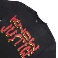 Know Justice Know Peace Tee | Black