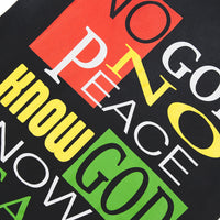 No God No Peace Tee | Black