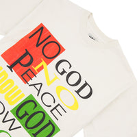 No God No Peace Tee | White