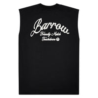 Friendly Match Sleeveless Tee | Black