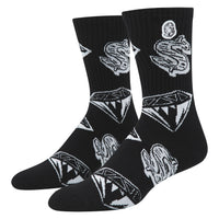 Diamond Sock | Black