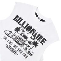 Ride Sleeveless Tee | White