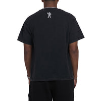 Faded Curve Tee | Black