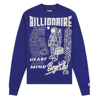 Labels Sweatshirt | Blue Depths